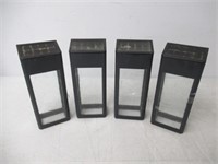 "Used" 4-Pk Naturally Solar Post Accent Light