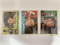 1960 Topps Baseball Cards - Glen Hobbie #182, Eli