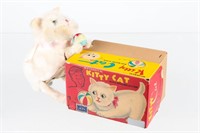 Alps Japanese Wind-Up Kitty Cat w/ Begging Action