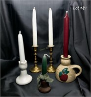 (5) Candle Holders