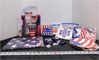 Forth of July party supplies lot
