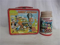 Vintage Disney Express Metal Lunchbox w/ Thermos