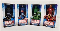 Marvel Comics Figures - Iron Man, Hulk, Etc. (4)