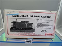 Seaboard Air Line Wood Caboose HO NO 854