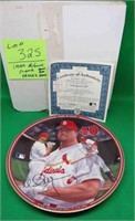 1999 Mark McGwire Home Run Hero Collector Plate