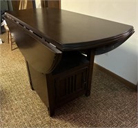 Round/Rectangle Bar Table (drop leaf)