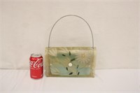 Floral Clear Plastic Purse