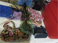 TOTE OF PURSES AND BELTS