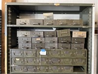 Lot of Parts Cabinets