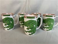 Fitz And Floyd Dragon Cups
