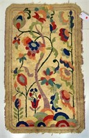 Hooked rug - "Tree of Life" - 35" x 56"
