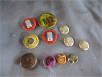 vintage buttons .