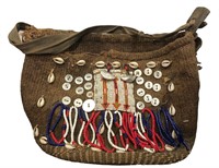 Native American Woven Beaded Bag