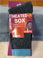 Heated Socks -Size 9-13 -NIP