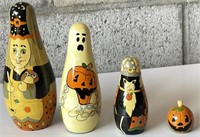 Vintage Halloween Nesting Dolls