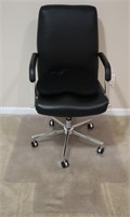 Office Chair & Clear Mat