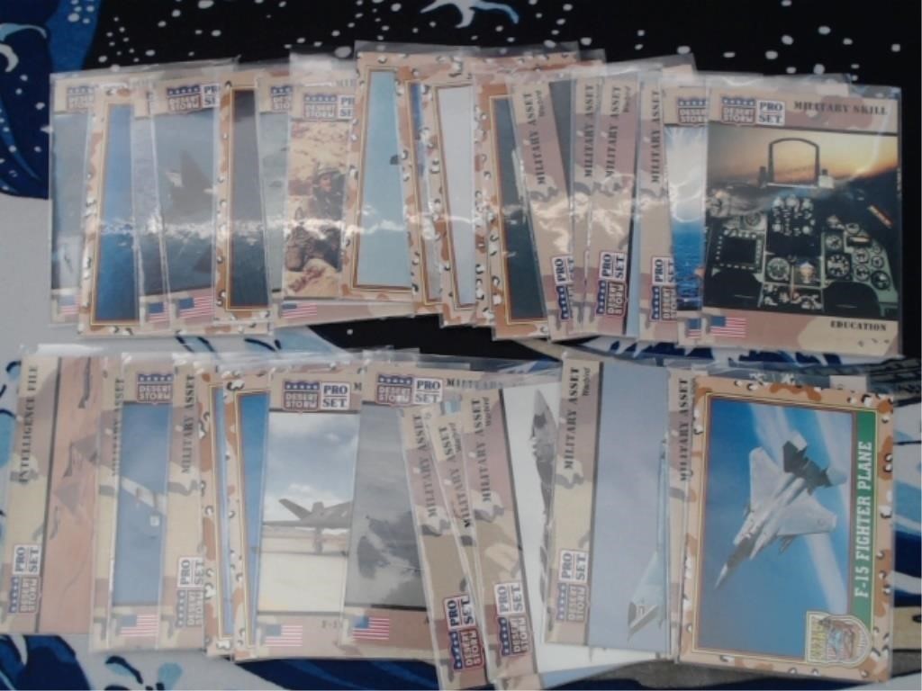 1991 Desert Storm Trading Cards