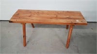 SMALL WOOD BENCH