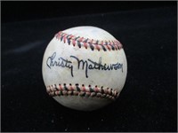 Authentic Christy Mathewson Signed Baseball