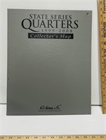 1999-2008 State Series Quarters Collector’s Map