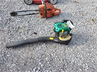 WEED EATER BRAND GAS BLOWER UNTESTED