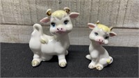 Vintage Cow Salt & Pepper Shakers 1940's