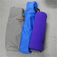 Pair of Bag Folding Chairs & Sleeping Bag Pad