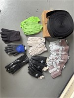 Work Gloves, Nylon Strap