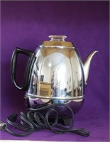 Vtg GE Pot Belly Percolator w/ Cord -see details