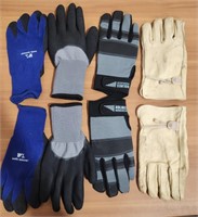 (4) Pairs Gardening Gloves