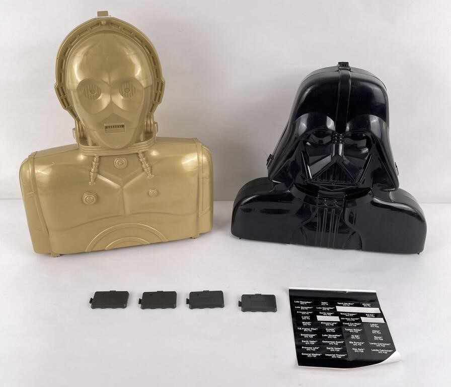 Star Wars Action Figure Cases Darth Vader C3PO