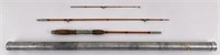 Antique Split Bamboo Fly Fishing Rod