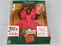 3 Special Edition Holiday Barbies