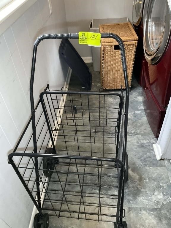 WIRE BASKET CART