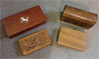 Set of 4 Trinket Boxes