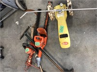 trimmers & tractor sprinkler