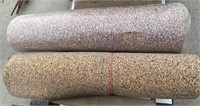 Carpet Underlay (72"). 1 full & 1 Part roll.