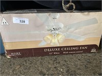 Deluxe ceiling fan.