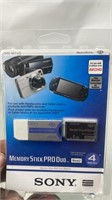 Sony Memory Stick Pro Duo For PSP video Camera etc