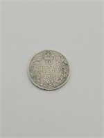 1909 Silver Canada 10 cent coin!