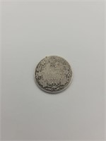 1918 Silver Canda 25 cent coin!