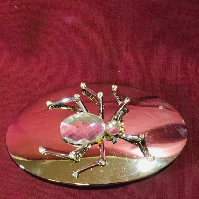 Spider Belt Buckle (Two Legs Missing)