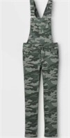 XXL Girls' Camo Overalls - Cat & Jack Olive