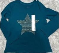 SZ 18M CAT & JACK STAR LONG SLEEVE