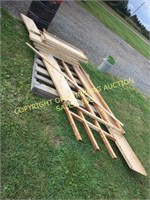 LOT OF UNASSEMBLED METAL STEPS