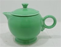 Vintage Fiesta large teapot, green