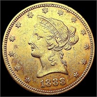 1888 $10 Gold Eagle CLOSELY UNCIRCULATED