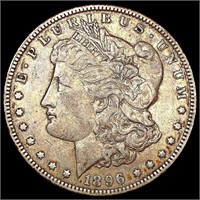 1896-O Morgan Silver Dollar LIGHTLY CIRCULATED