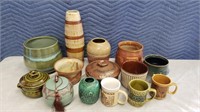 13 Asstd Ceramic Pots etc