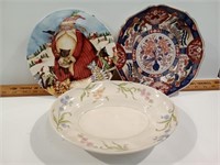 Claudia Bowl, Holiday Home Plate and Sadek Plate